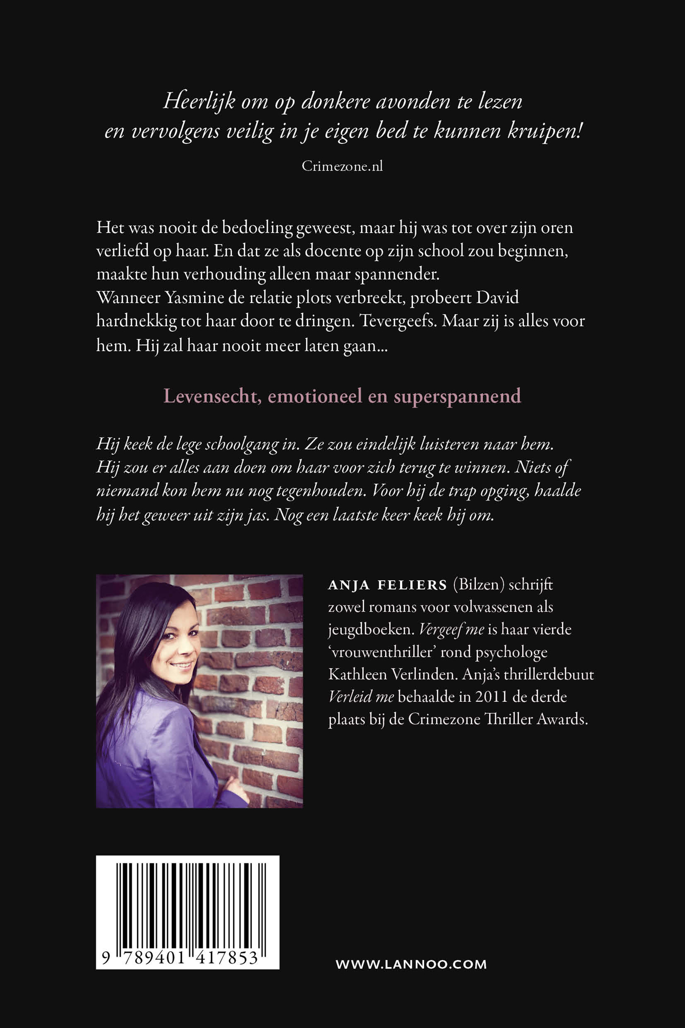 Achterkant van Vergeef me (E-boek)