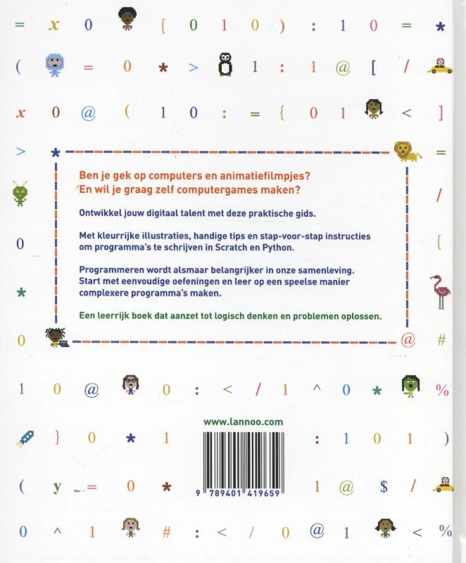 Achterkant van Programmeren voor kinderen