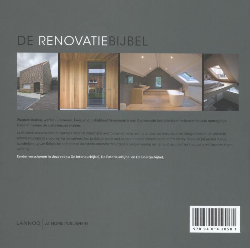 Achterkant van De renovatiebijbel