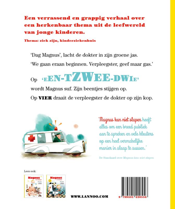 Achterkant van Magnus is ziek