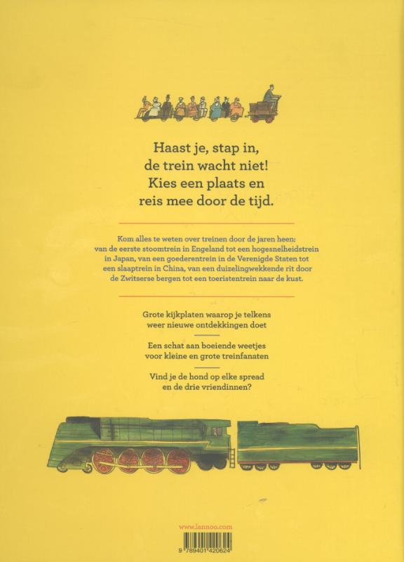 Achterkant van Het grote treinenboek