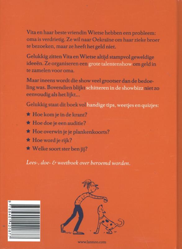 Achterkant van De eerste keer beroemd