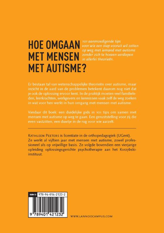 Achterkant van Autisme vooruit
