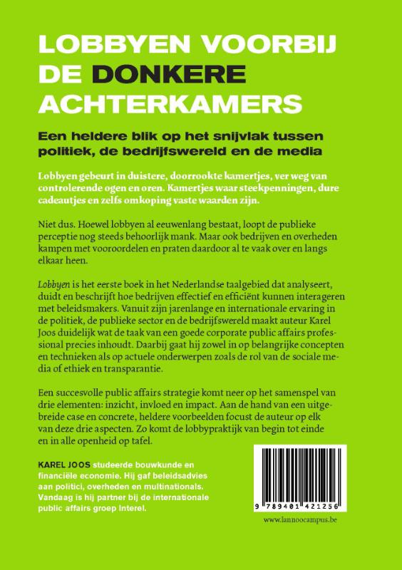 Achterkant van Lobbyen