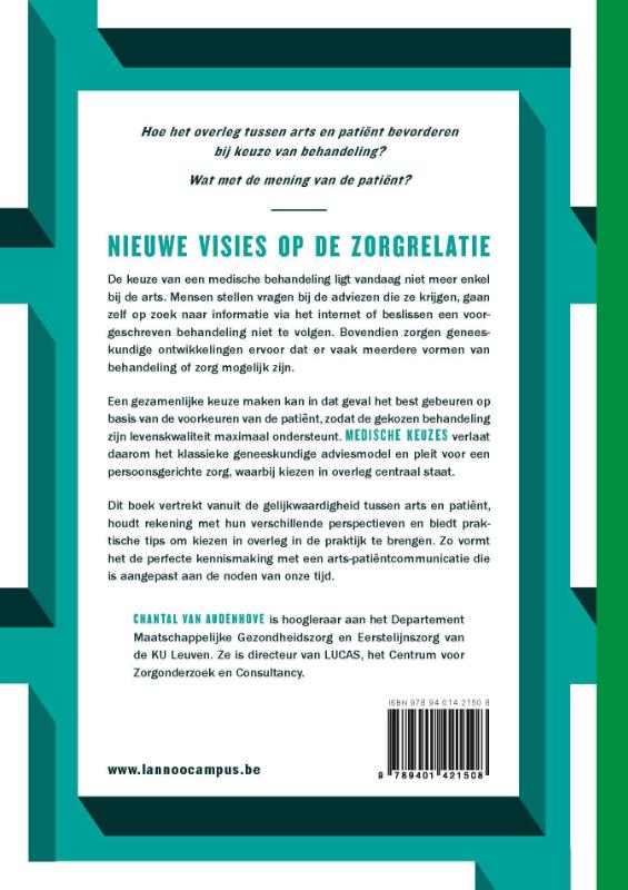 Achterkant van Medische keuzes