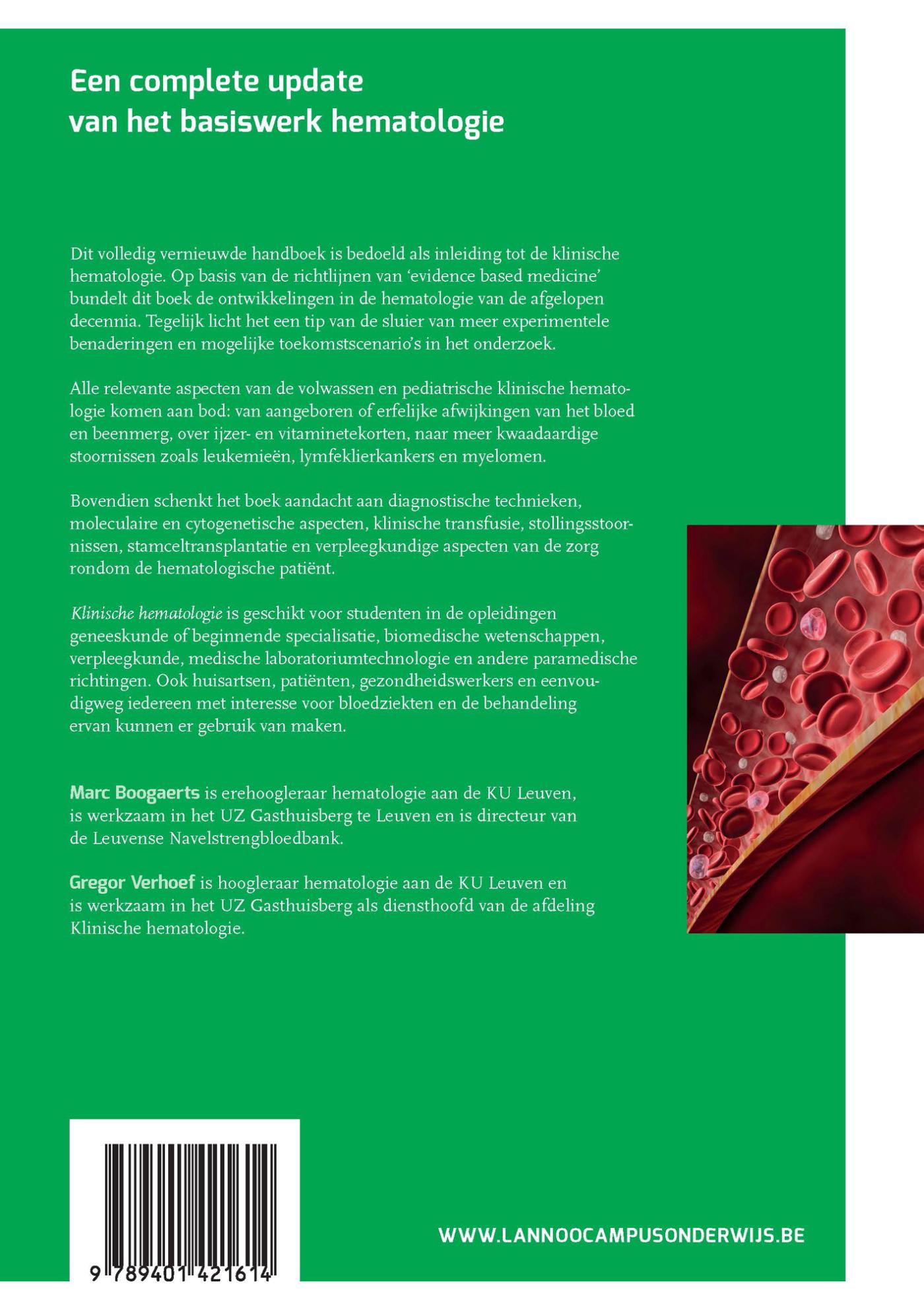 Achterkant van Klinische hematologie