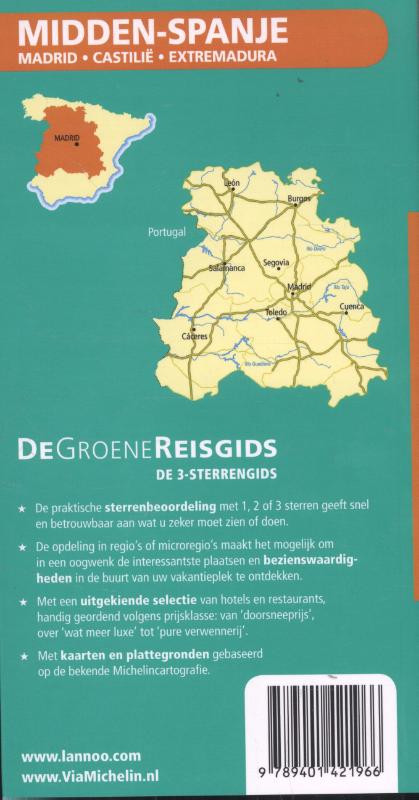 Achterkant van Midden-Spanje