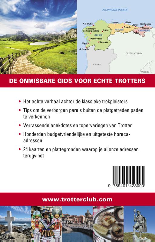 Achterkant van Trotter Noordwest-Spanje