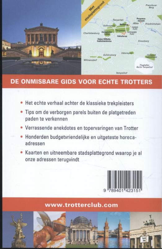 Achterkant van Trotter City Berlijn