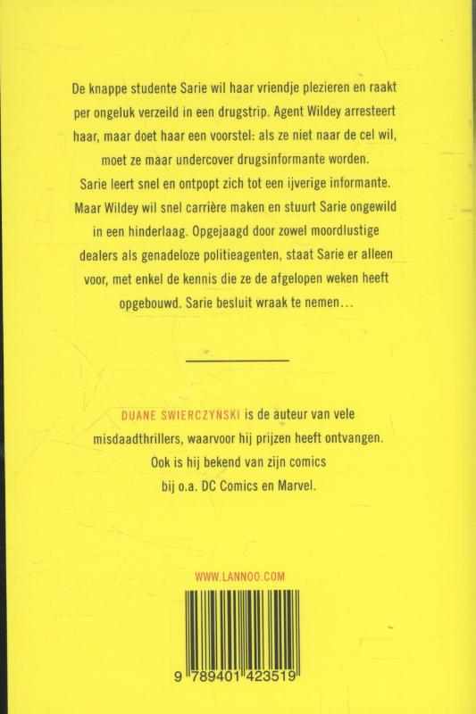 Achterkant van Kanarie