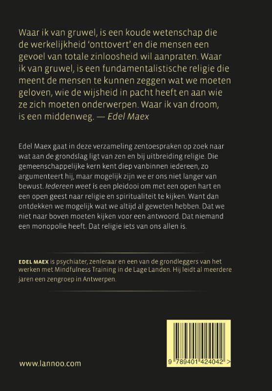 Achterkant van Iedereen weet