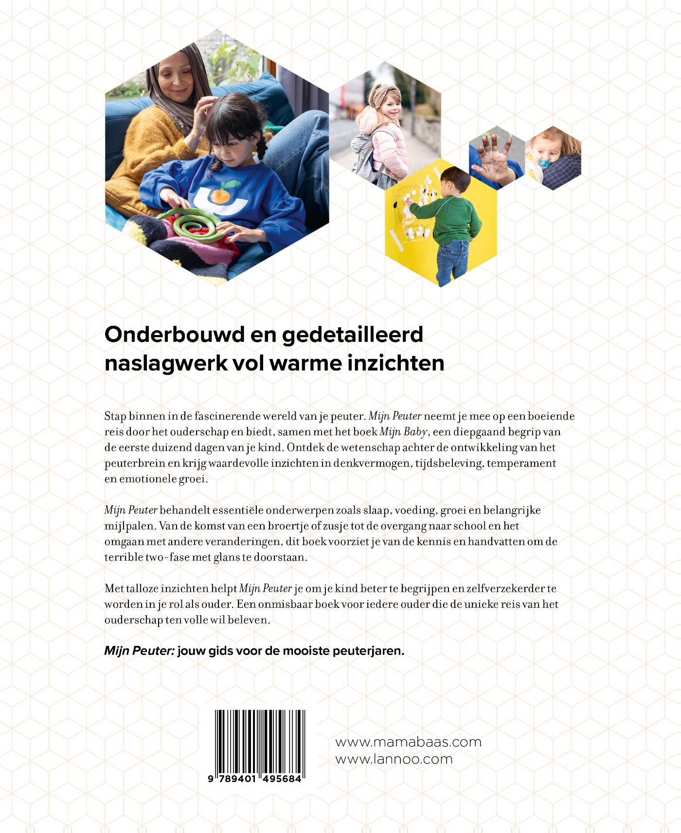 Achterkant van Mijn peuter