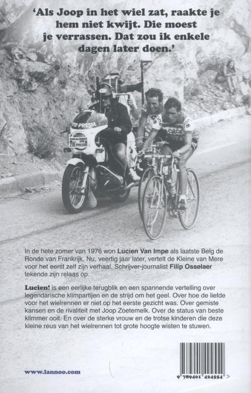 Achterkant van Lucien!