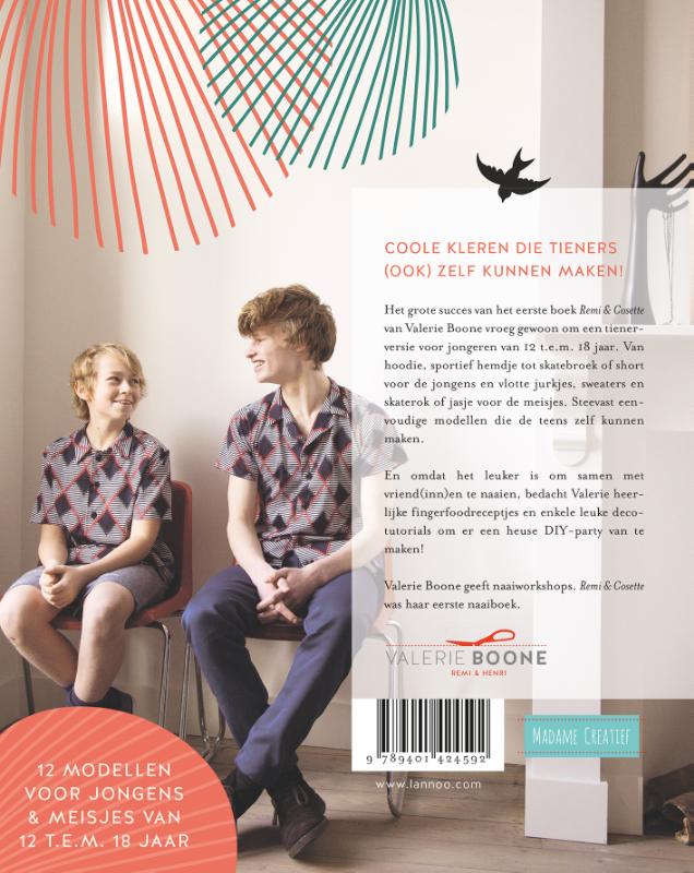 Achterkant van Remi & Cosette for teens