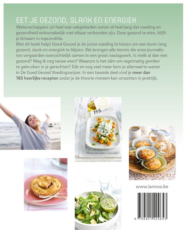 Achterkant van De goed gevoel voedingswijzer