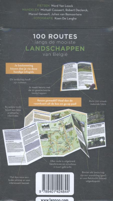 Achterkant van Fiets- en wandelbox