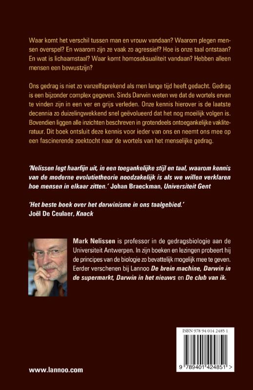 Achterkant van De bril van Darwin