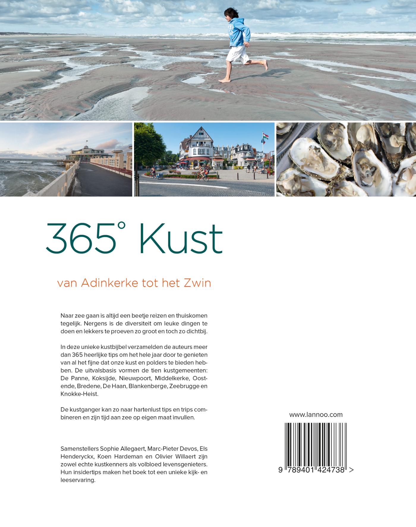 Achterkant van 365° kust