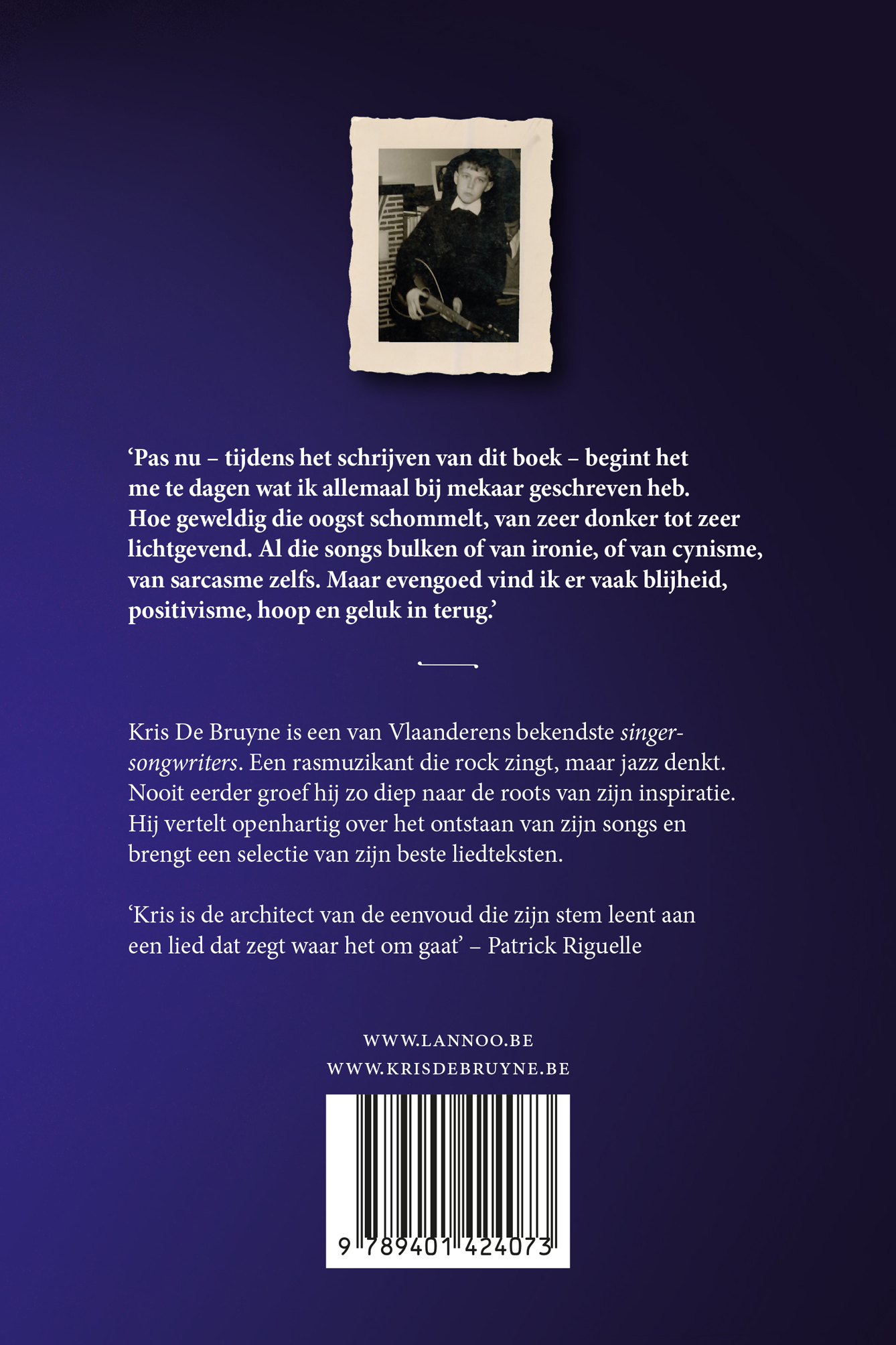 Achterkant van In essentie