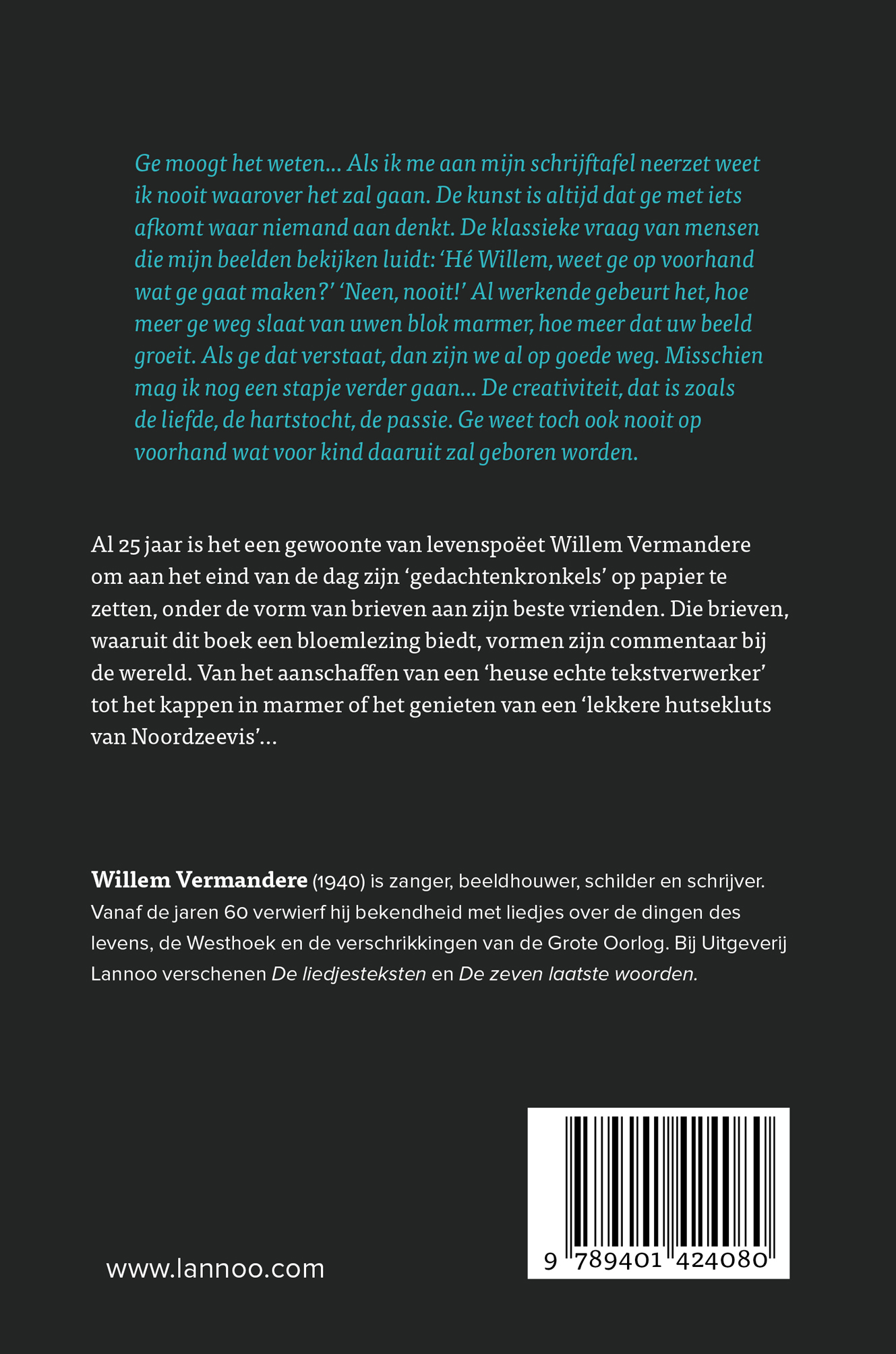 Achterkant van Volle dagen