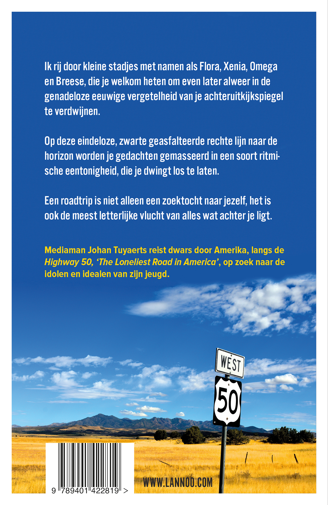 Achterkant van Highway 50