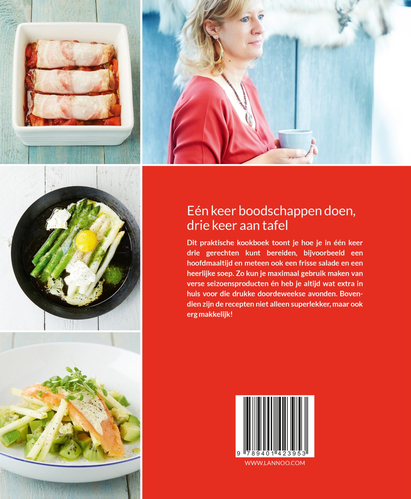 Achterkant van 1 x koken = 3 x eten )