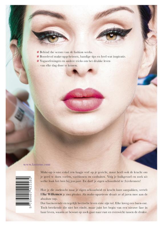 Achterkant van Make up. My story