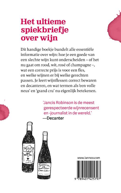 Achterkant van Wijnkenner in 24 uur