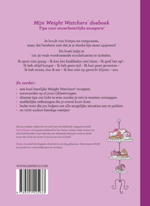 Achterkant van Mijn Weight Watchers doeboek