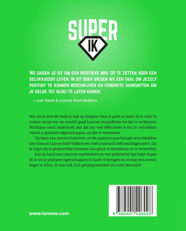 Achterkant van Super-IK