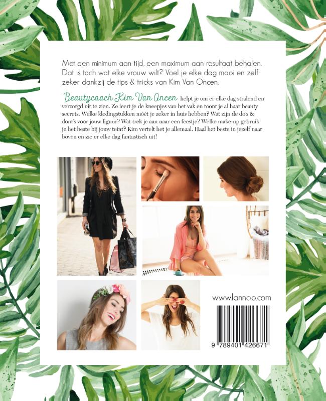 Achterkant van Daily beauty