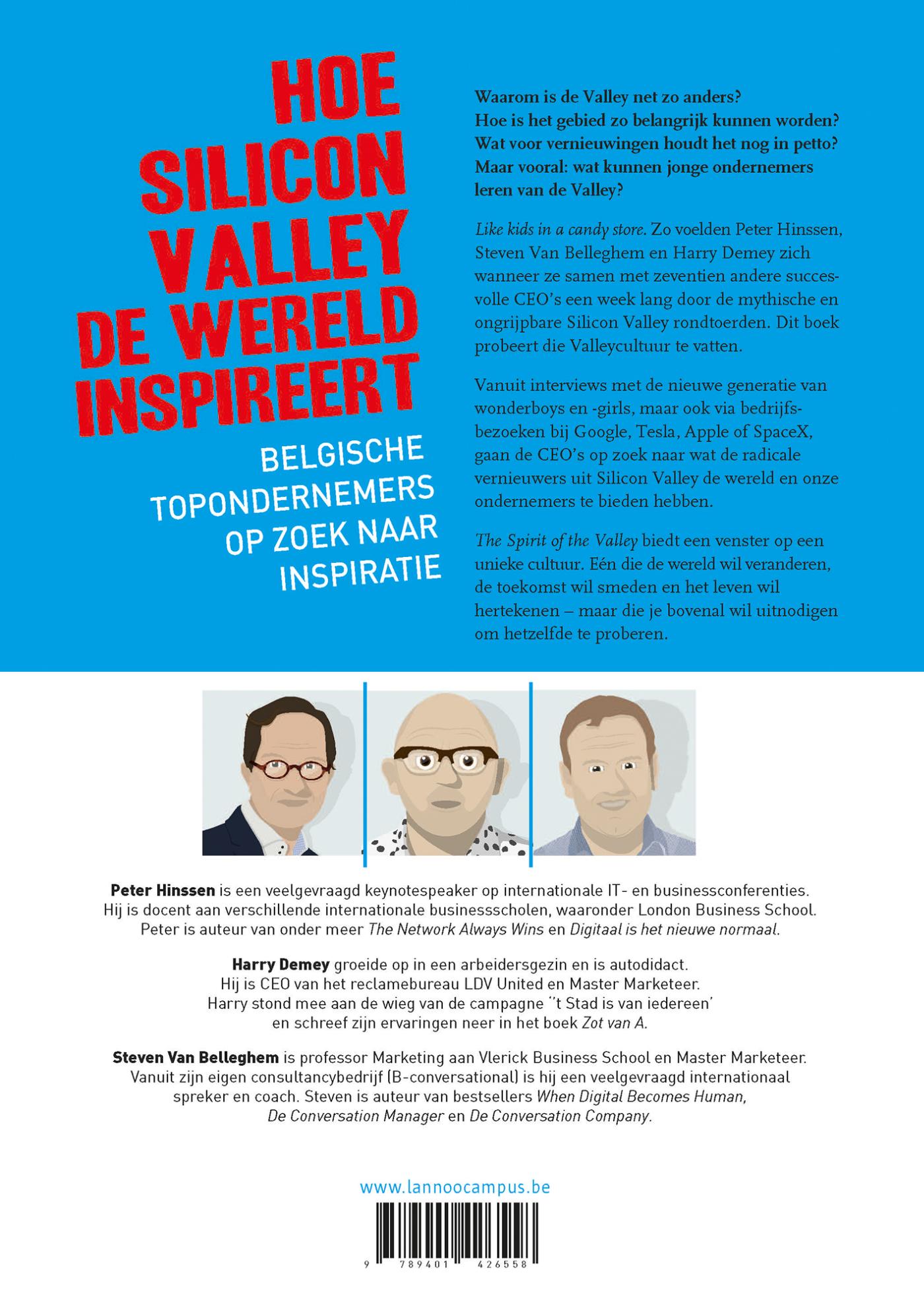 Achterkant van The spirit of the valley