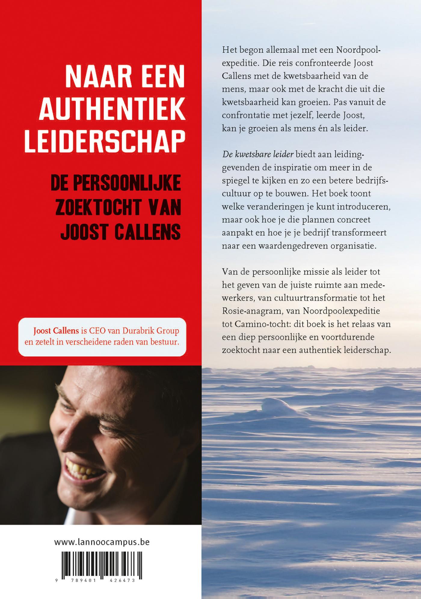 Achterkant van De kwetsbare leider