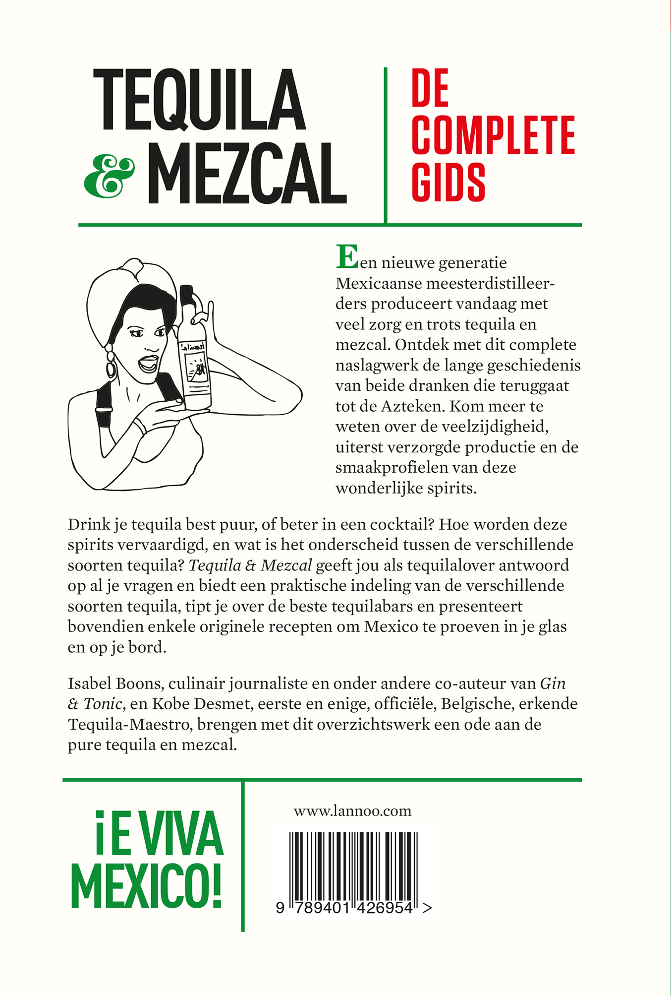 Achterkant van Tequila & Mezcal