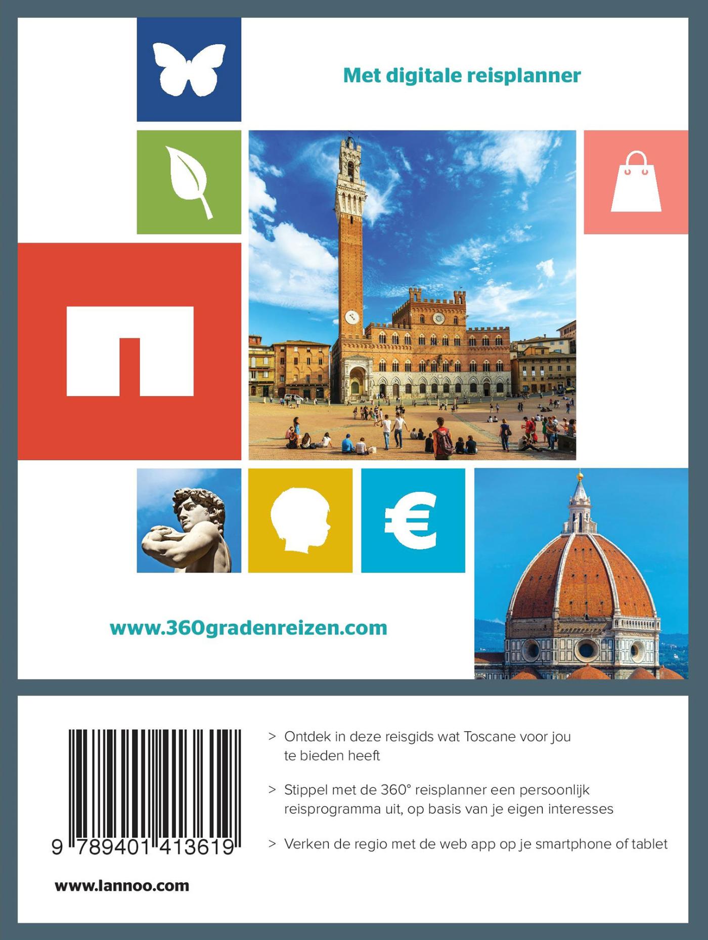 Achterkant van 360° Toscane (E-boek - ePub formaat)