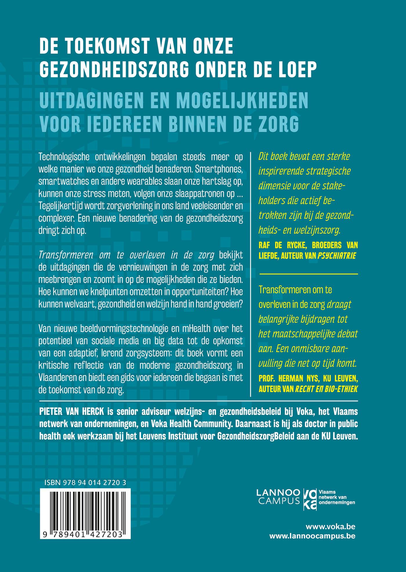 Achterkant van Transformeren om te overleven in de zorg