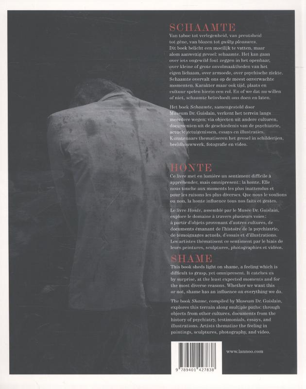 Achterkant van Schaamte/Honte/Shame
