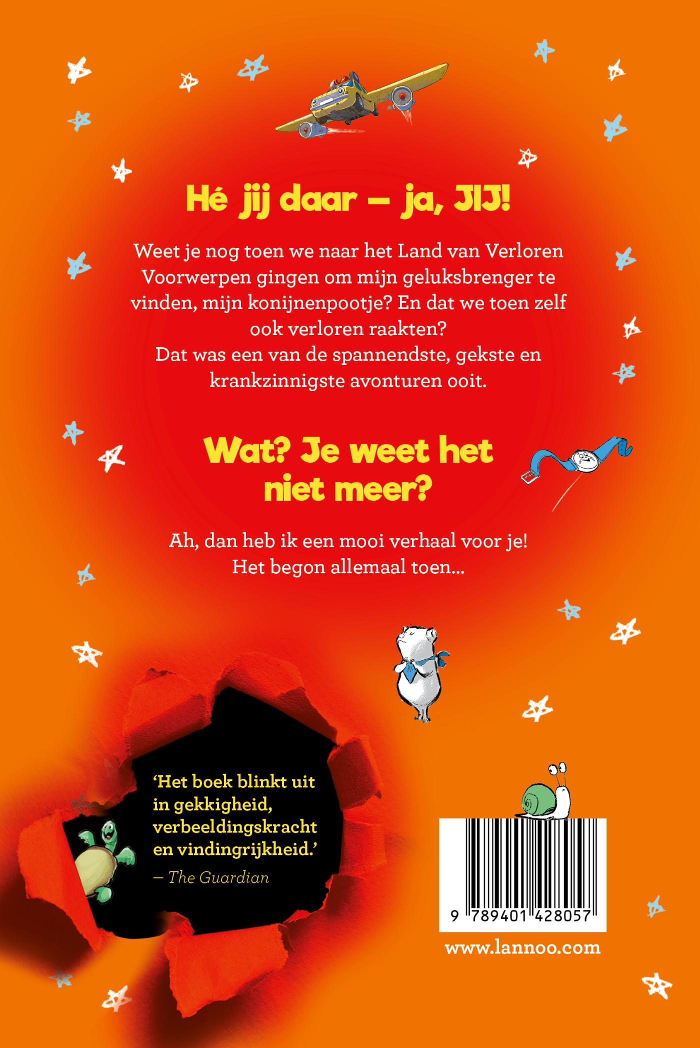 Achterkant van Jij & ik en het land van verloren voorwerpen