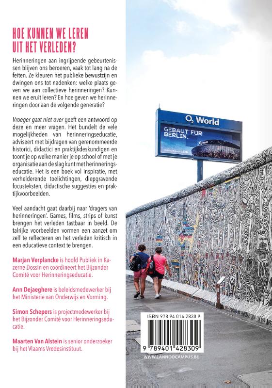 Achterkant van Vroeger gaat niet over