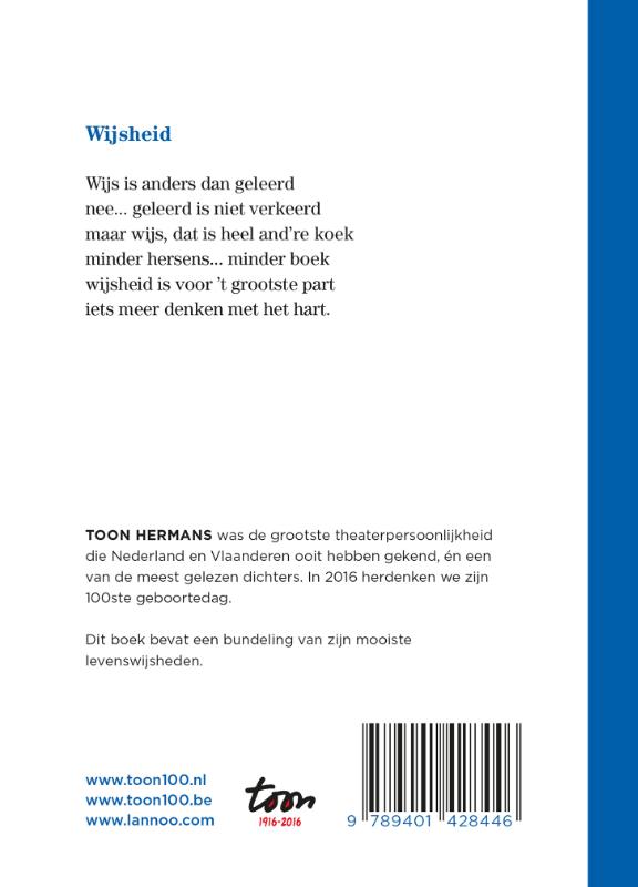 Achterkant van Wijs is anders dan geleerd