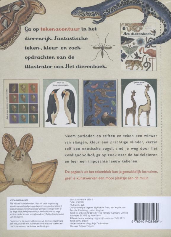 Achterkant van Het leukste dierendoeboek