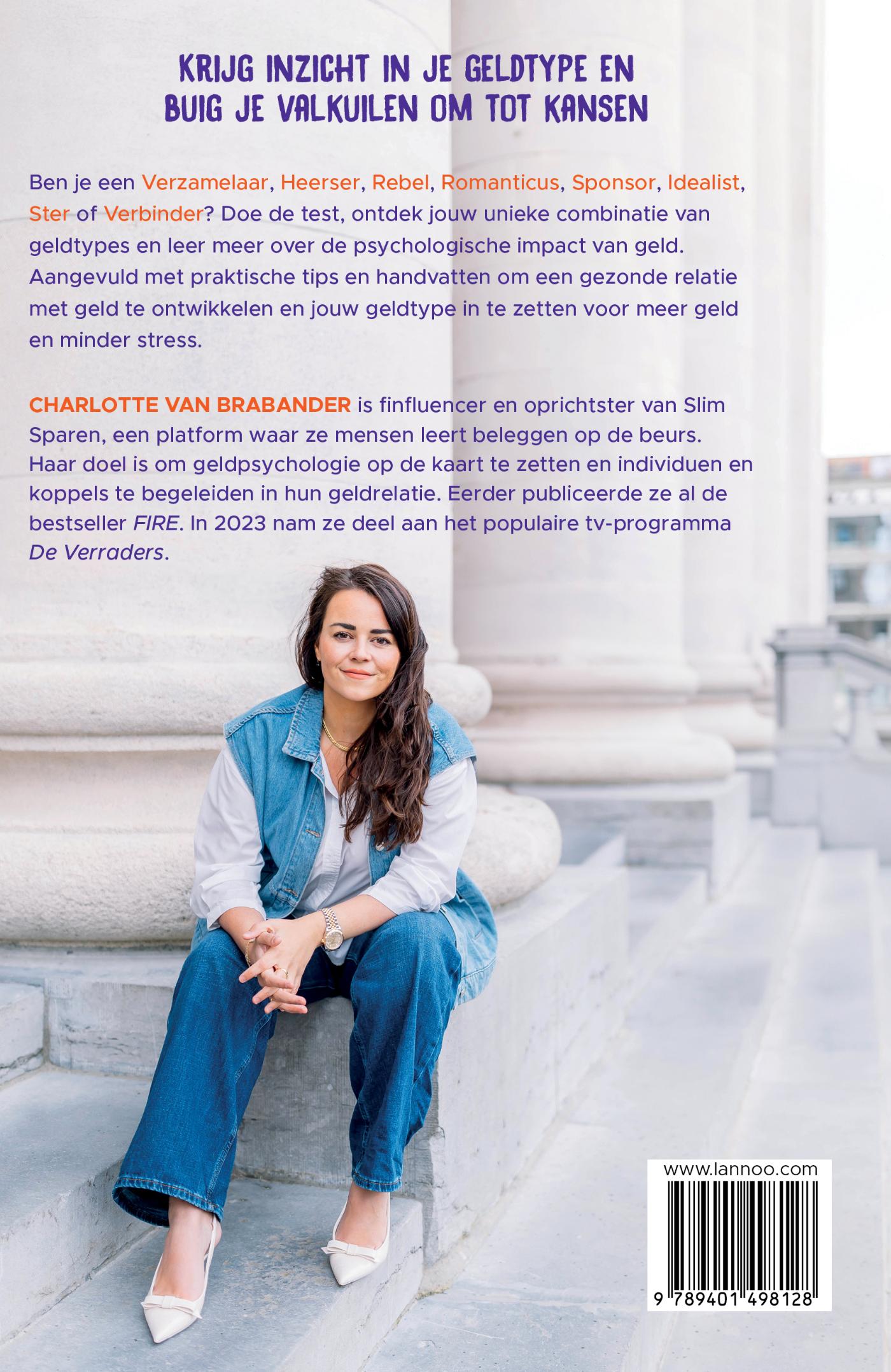 Achterkant van Meer geld, minder stress