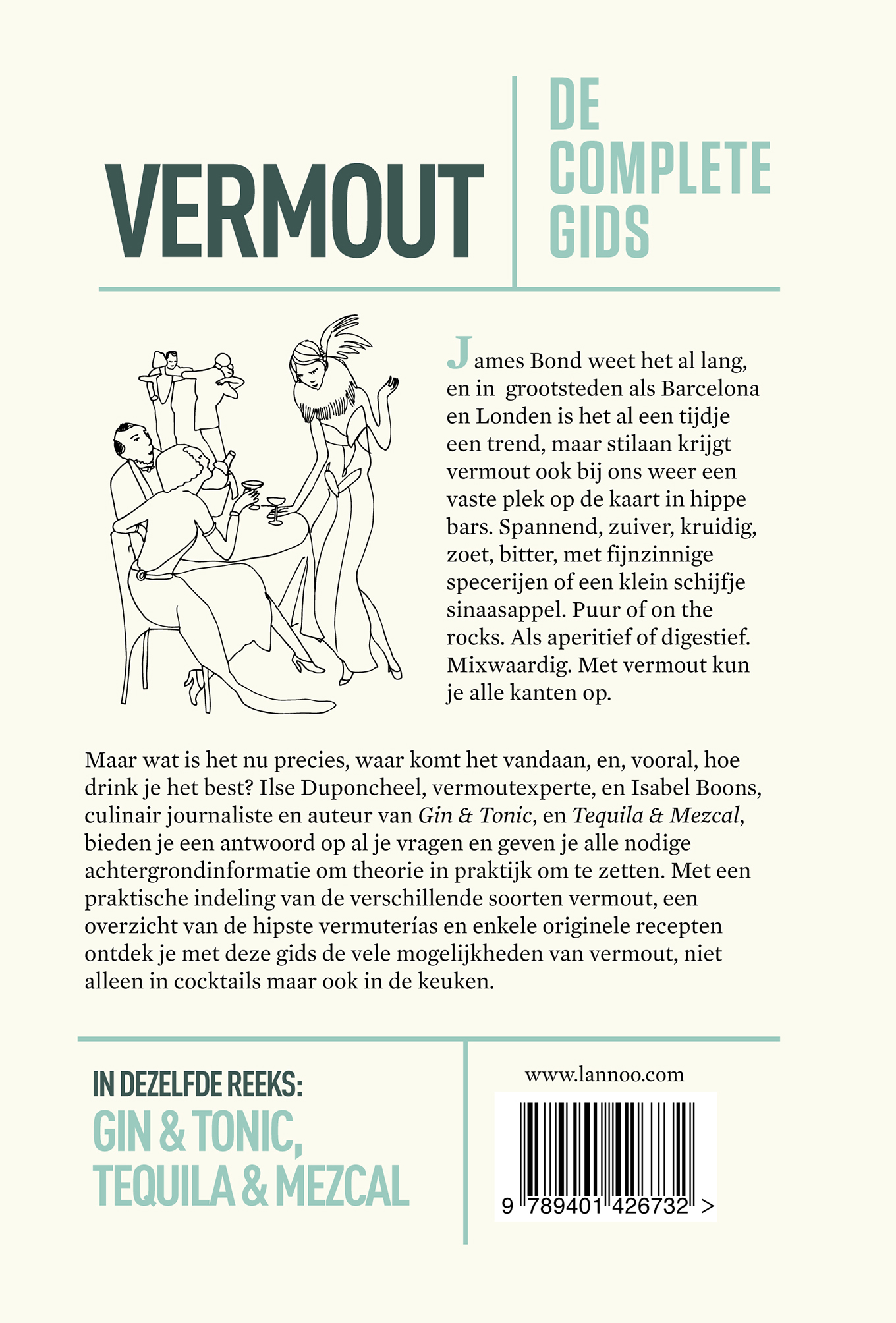 Achterkant van Vermout