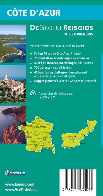 Achterkant van Côte d'Azur