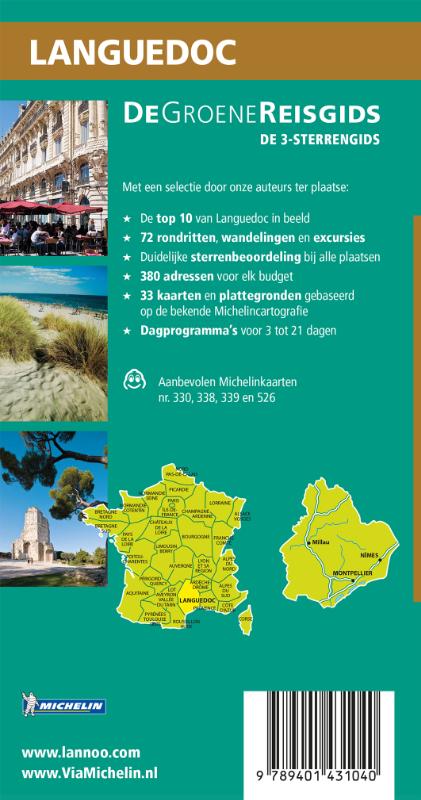 Achterkant van Languedoc