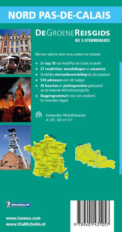 Achterkant van Nord Pas-de-Calais