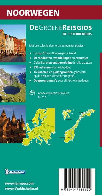Achterkant van Noorwegen