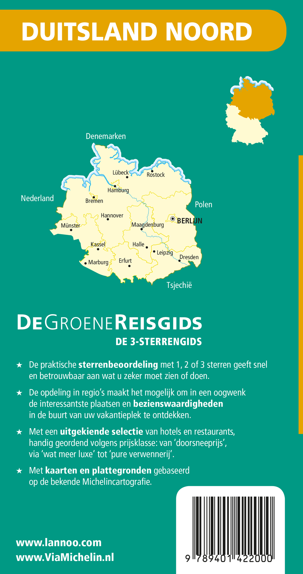 Achterkant van Duitsland Noord