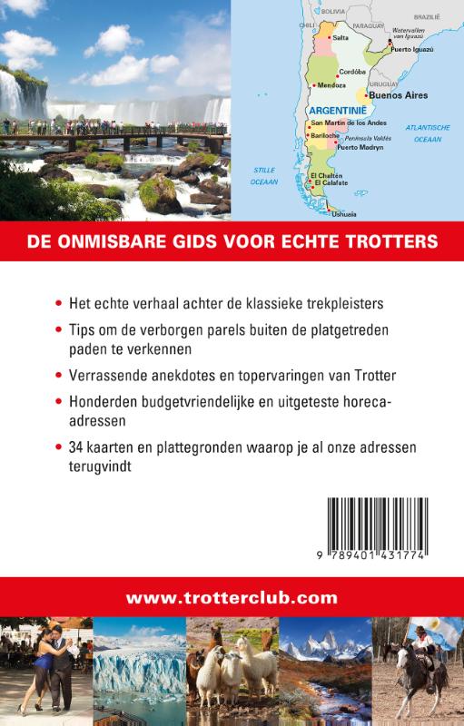 Achterkant van Argentinië