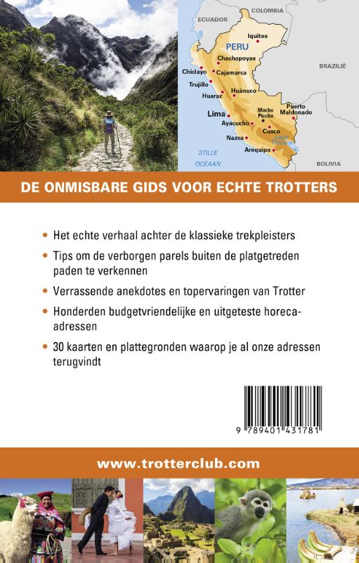 Achterkant van Peru
